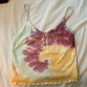 american eagle tie-dye tank top